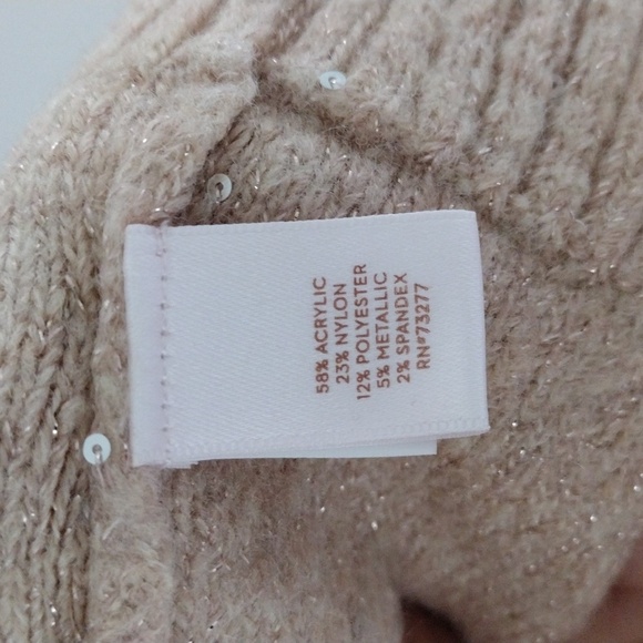 LC Lauren Conrad Women's Sweater. Sequin and Ruffles for a Cute Design. XXL - Picture 5 of 9